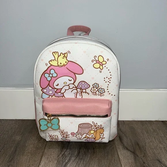 My Melody Mushroom Forest Mini Backpack Sanrio My Melody Mushroom Figural Mini Backpack - BoxLunch  main image 2